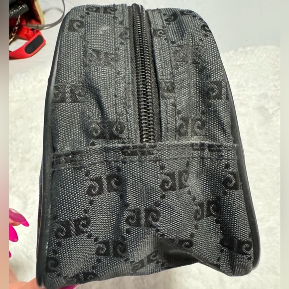 Pierre Cardin Classic Logo Toiletry Bag Cosmetic Case Vintage Unisex Travel 11x7 - Picture 7 of 16